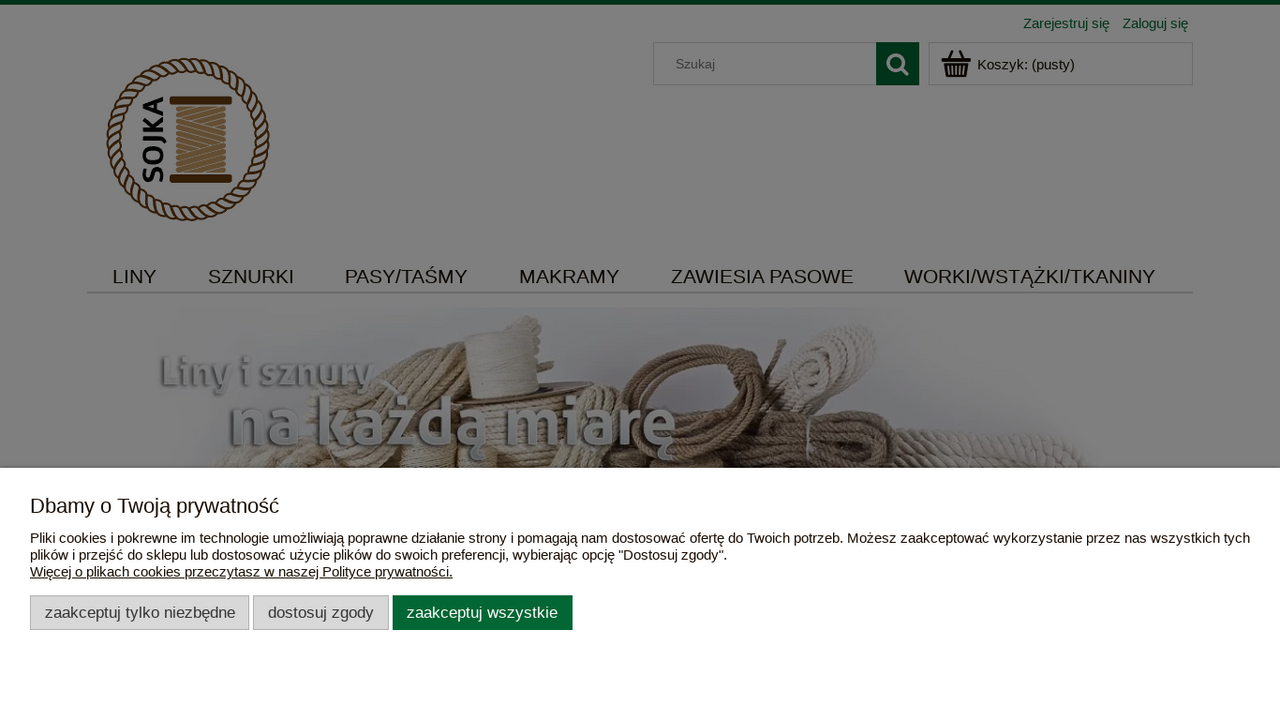 Producent lin i sznurków | sojka.sklep.pl cover