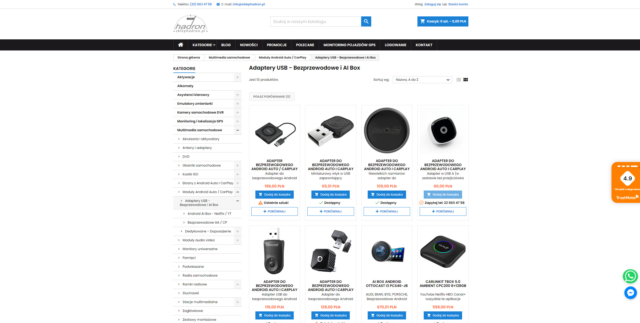 Czym różni się adapter Android Auto od AI Box i które rozwiązanie daje więcej funkcji w samochodzie?