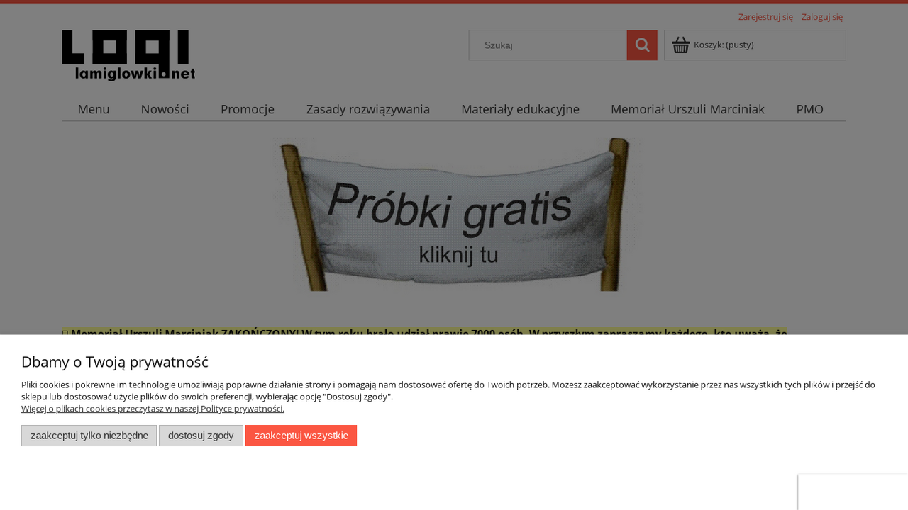 Łamigłówki - LOGI cover