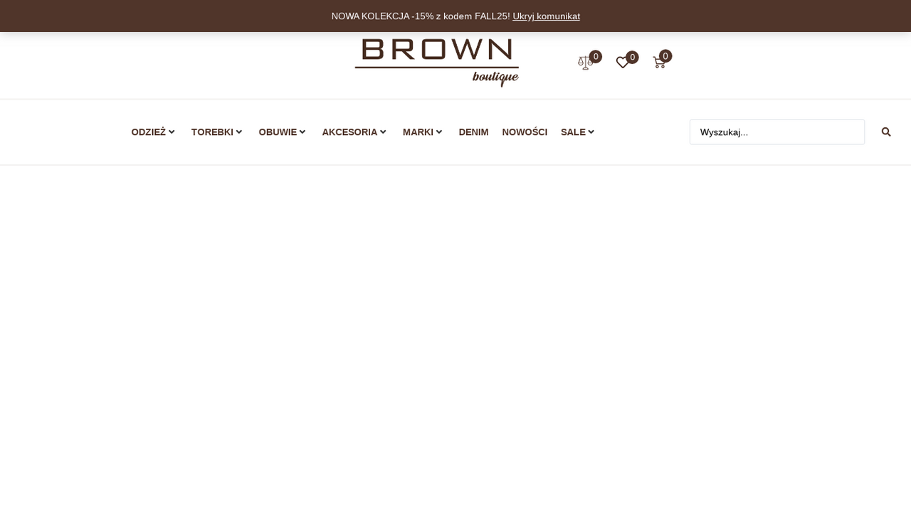 Ekskluzywna odzież damska BROWN Boutique cover