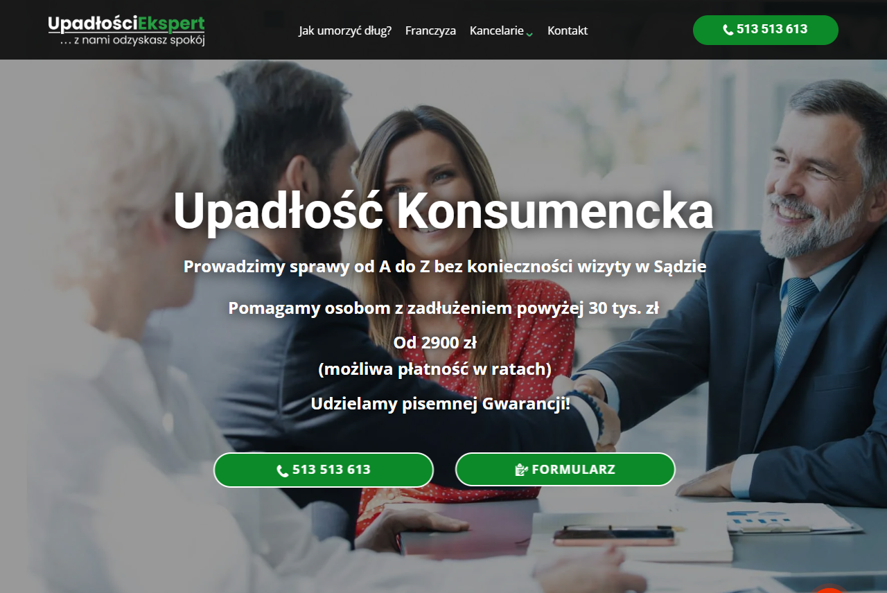 Upadłość Konsumencka - Upadłości Ekspert cover